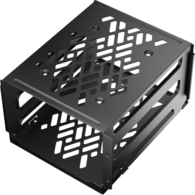 Fractal Design Festplattenkäfig-Set, Typ B, Befestigung an verfügbaren HDD-Käfig, 120 mm Lüftersteck