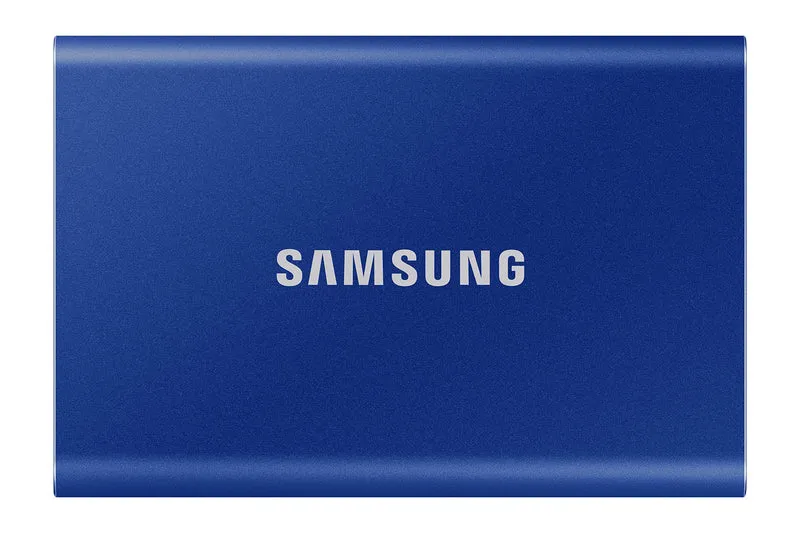 Samsung Portable SSD T7, 1 TB, USB 3.2 Gen.2, 1.050 MB/s Lesen, 1.000 MB/s Schreiben, Externe SSD Fe