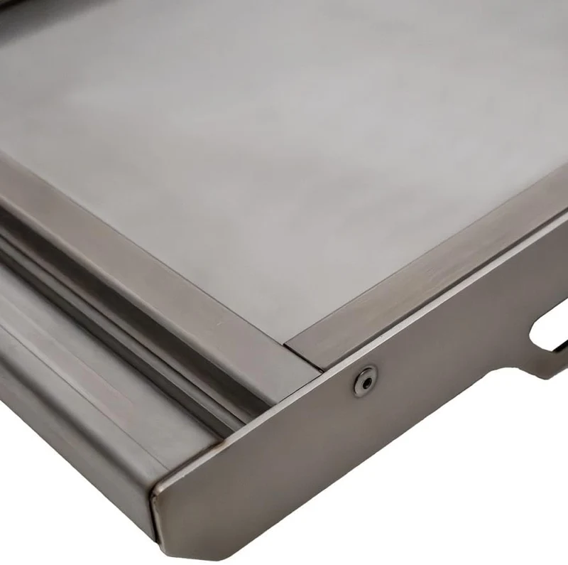 Schickling Edelstahl Plancha Gross - NUR passend Grill Hermann XL & Walter XL – Made in Germany