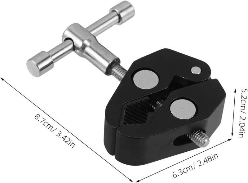 Happyyami Kamera-klemme Für Aus Metall Verstellbarer Halter Für Studio Led-lichthalter Flexible Krab