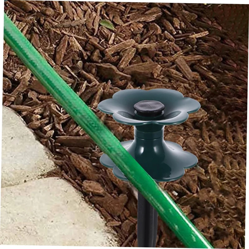 Happyyami 3 Stück Gartenschlauch Führungsrad Führungsspikes Für Schläuche Rasenschlauch Stützpfähle