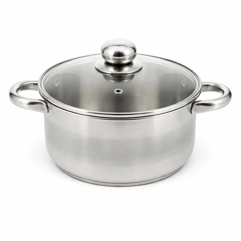 Kochtopf mit Deckel Kinghoff aus Edelstahl (1L), 1L