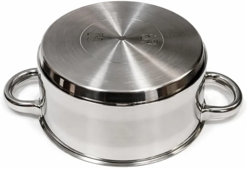 Kochtopf mit Deckel Kinghoff aus Edelstahl (1L), 1L