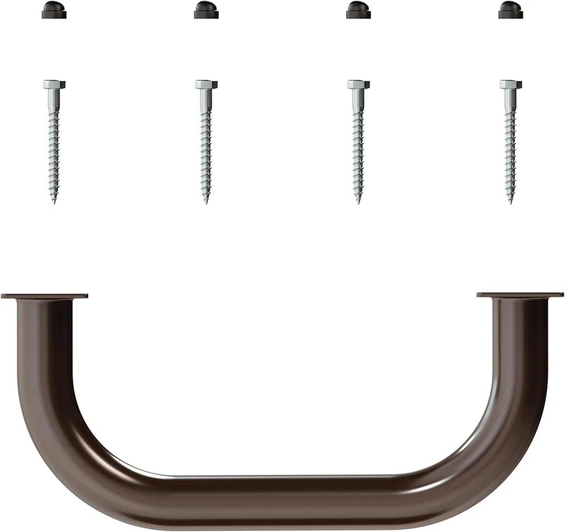 Wand Klimmzugstange, aus Stahl, pulverbeschichtete Pull-Up Bar mit 30 mm Griffdurchmesser, stabile W