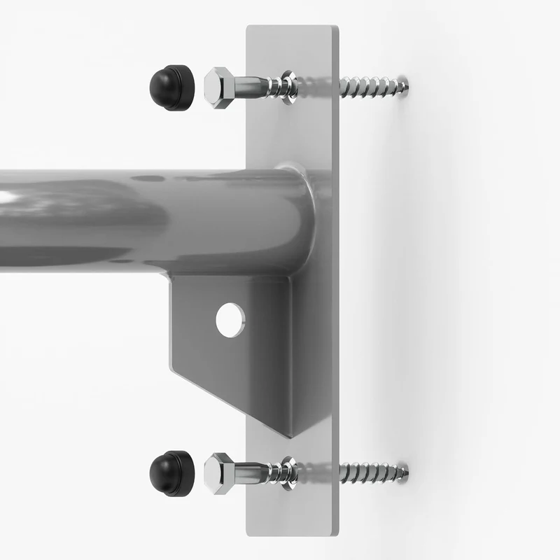 Wand Klimmzugstange, aus Stahl, pulverbeschichtete Pull-Up Bar mit 30 mm Griffdurchmesser, stabile W