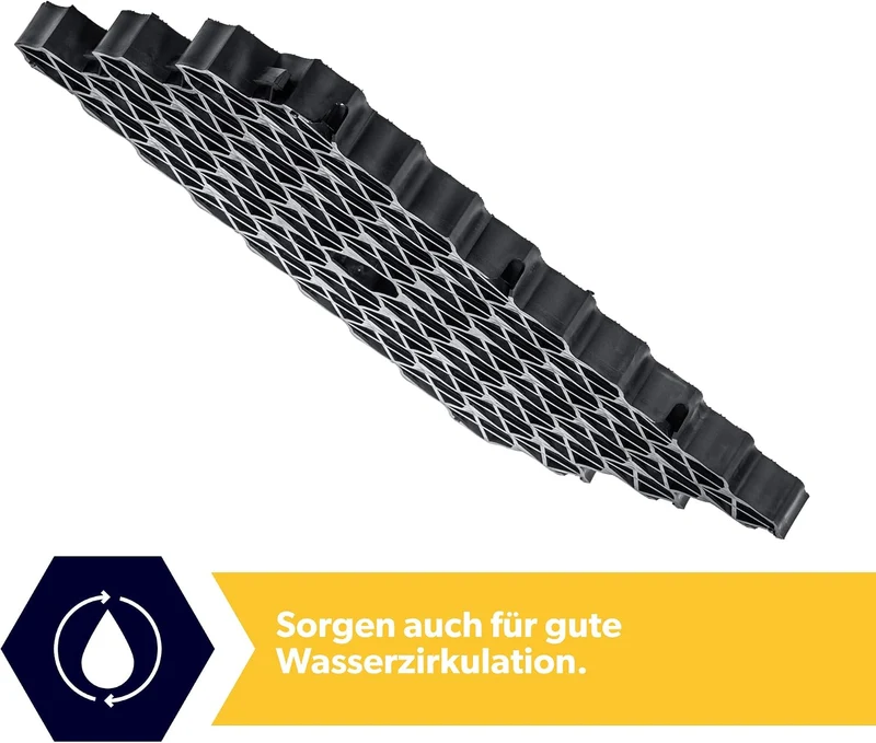 KADAX Paddockplatten aus Kunststoff, 60x40cm, 2,5m², 2 Farben, Belastbarkeit bis zu 1000 t, Rasengit