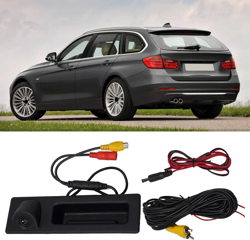Rückfahrkamera im Kofferraumgriff für BMW 3er F30 F31 F34, 4er F32 F36, 5er F10 F11 (2012–2017) – AH