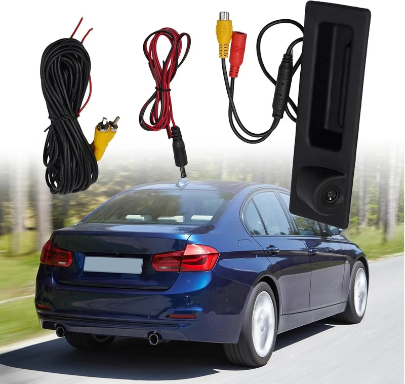 Rückfahrkamera im Kofferraumgriff für BMW 3er F30 F31 F34, 4er F32 F36, 5er F10 F11 (2012–2017) – AH