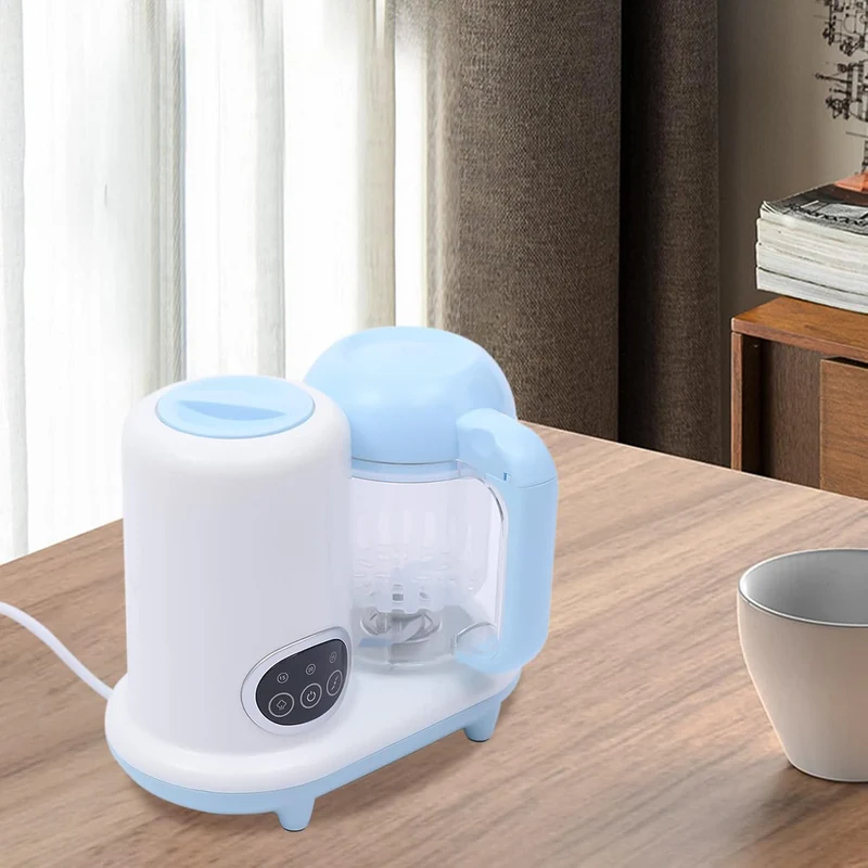 Babynahrungszubereiter 4-In-1 Dampfgarer & Mixer Mit Timer, Baby Food Maker 250ml, 304 Edelstahl Kli