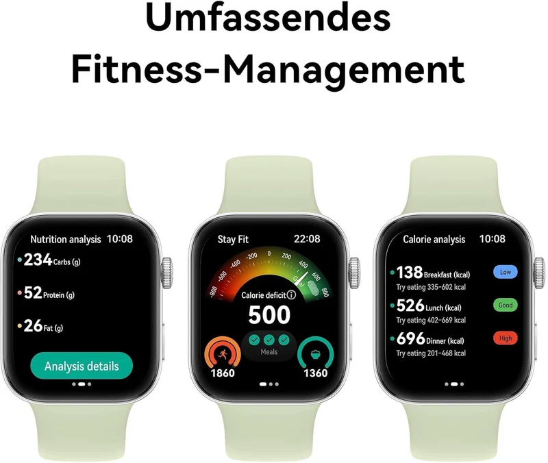 HUAWEI Watch FIT 3, 1.82″ AMOLED-Display, Ultraschlankes Design, Bluetooth-Anrufe, Bis zu 10 Tage Ak