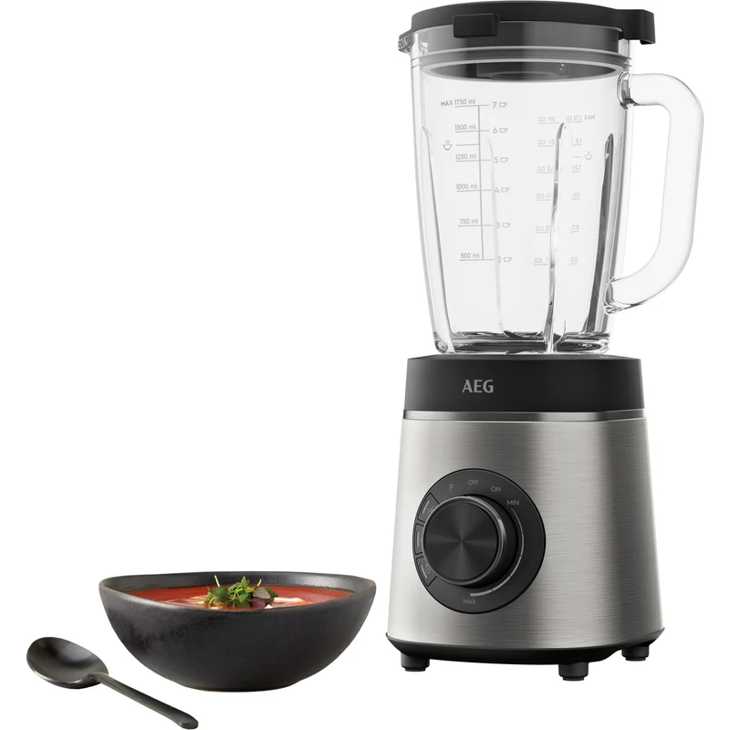 AEG TB6-1-6ST Standmixer / Geschwindigkeitsanpassung / 3 Programme / Smoothie / Crushed Ice / Pulsfu