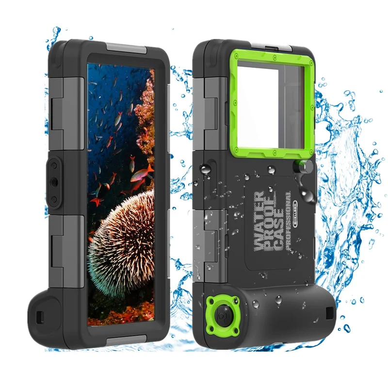FocRelaxer IPX8 wasserdichte Handyhülle zum Tauchen Universal Tauchabdeckung Wasserschutzhülle Unter