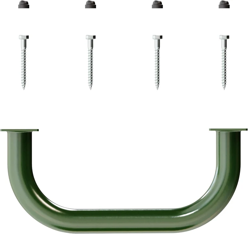 Wand Klimmzugstange, aus Stahl, pulverbeschichtete Pull-Up Bar mit 30 mm Griffdurchmesser, stabile W