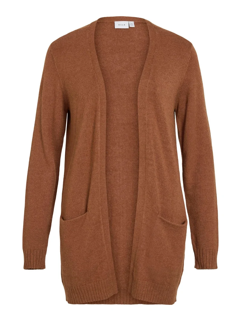 Vila Female Strickjacke VIRIL Basic Strick XS Argan Oil1, XS Argan Oil1