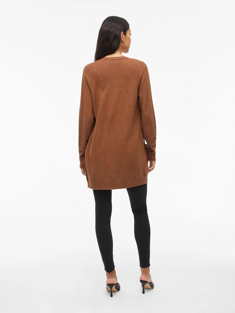 Vila Female Strickjacke VIRIL Basic Strick XS Argan Oil1, XS Argan Oil1