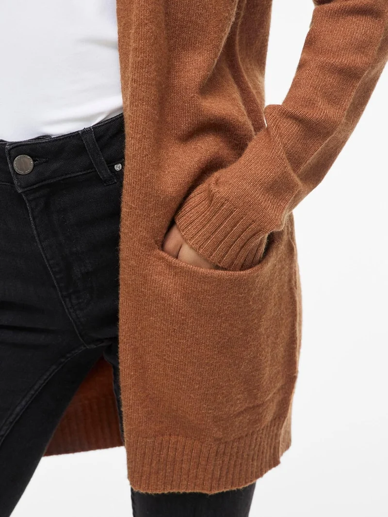Vila Female Strickjacke VIRIL Basic Strick XS Argan Oil1, XS Argan Oil1