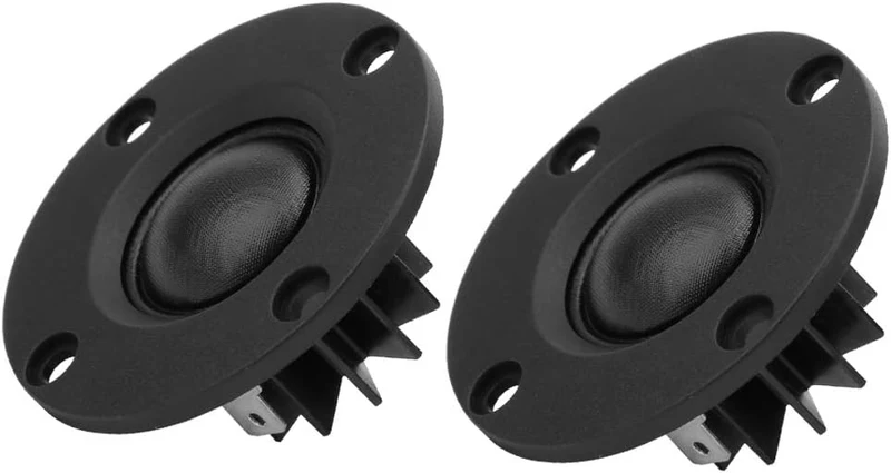 Eujgoov 2pcs 2 Zoll Einheit Audio -Hochtöner Stereo -Lautsprecher Horn 6ω 30W HiFi -Lautsprecher Dop