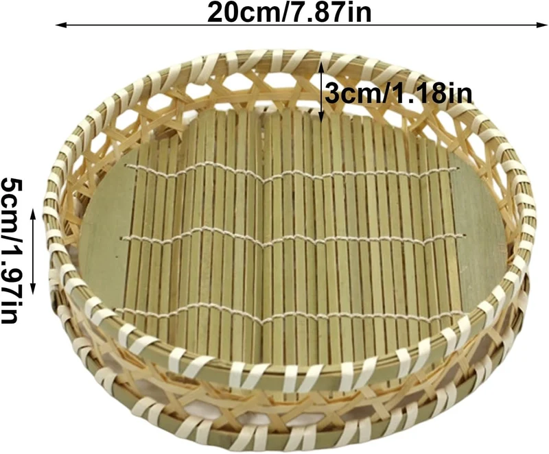 Brotkörbe Zum Servieren Deko-Tablett Mit Hohl-Flachboden, A