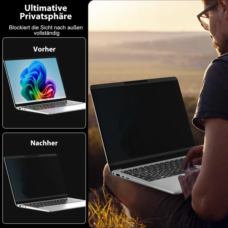 Magnetischer Blickschutzfilter für MacBook (13.5 Zoll Surface 5/6), 13.5 Zoll Surface 5/6