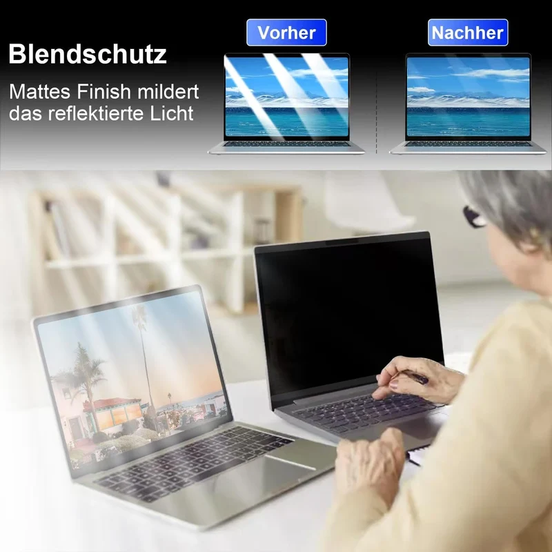 Magnetischer Blickschutzfilter für MacBook (13.5 Zoll Surface 5/6), 13.5 Zoll Surface 5/6