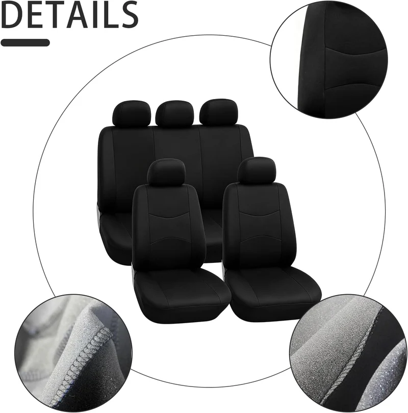 Universal Autositzbezüge Set, Autositzbezüge, Sitzbezüge Auto Für 5 Sitzer, Schonbezüge für Autositz
