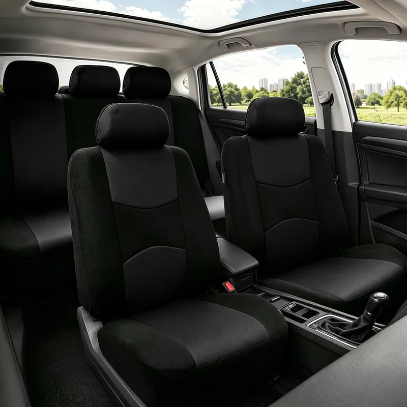 Universal Autositzbezüge Set, Autositzbezüge, Sitzbezüge Auto Für 5 Sitzer, Schonbezüge für Autositz