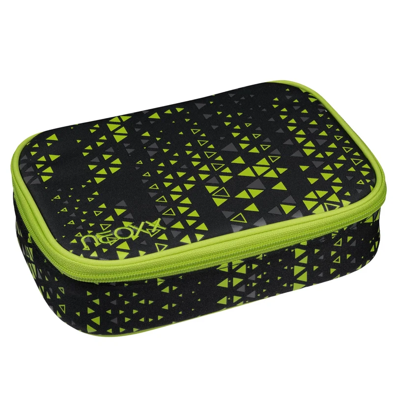 neoxx Schlamperbox Dunk Code Breaker, 26 Stiftschlaufen Grün, Grün