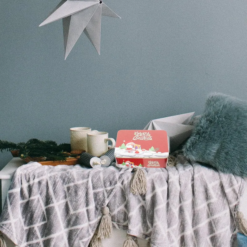 Angoily 8 Stk Geschenkbox Aus Keksdose Aufbewahrungsbehälter Für Süssigkeiten Weihnachtsbonbonglas K