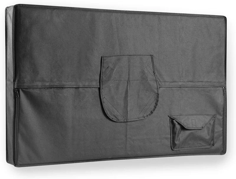 NEDIS Outdoor-TV-Schirm-Abdeckung - Bildschirmgrösse: 30-32" - Supreme Quality Oxford - Schwarz 30 -