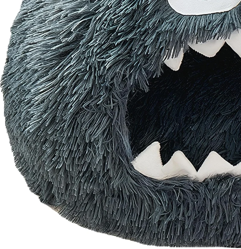 Überdachte Katzenbetten Hausförmiges Design Mit Offenem Eingang | Waschbare Haustierhöhle Mit Waschb