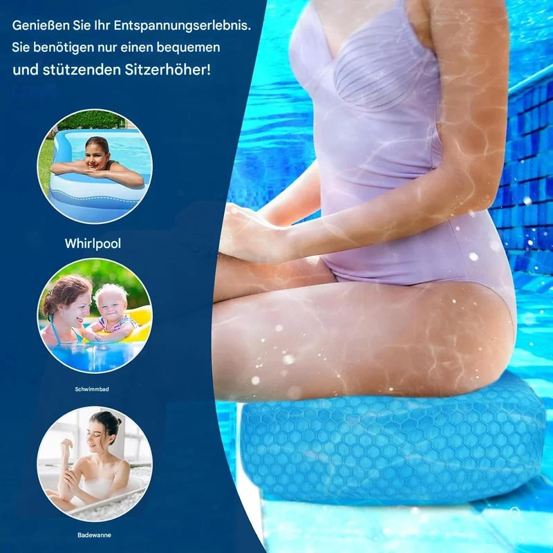 Spa Sitzauflagen Für, Spa Sitzerhöhungskissen Für Erwachsene, Schnelles Absinken Ohne Auftrieb Stabi