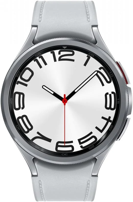 Samsung Smartwatch Galaxy Watch 6 Classic 47 mm LTE Silver SM-R965FZSAEUE Hochwertiges Produkt, Hoch