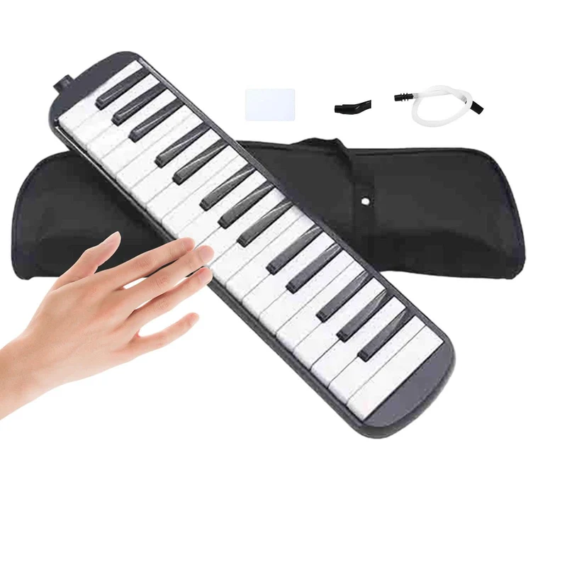 Melodica-Röhre, Melodica-Instrument für Kinder - Talk Box Instrument Air Piano Tastatur mit Doppelrö