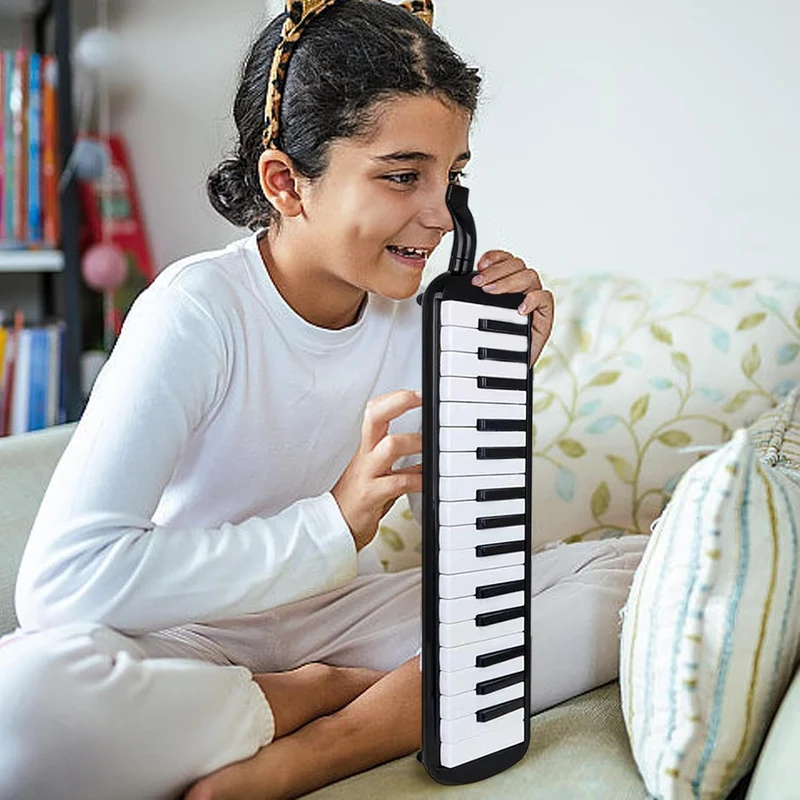 Melodica-Röhre, Melodica-Instrument für Kinder - Talk Box Instrument Air Piano Tastatur mit Doppelrö
