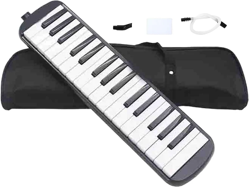 Melodica-Röhre, Melodica-Instrument für Kinder - Talk Box Instrument Air Piano Tastatur mit Doppelrö