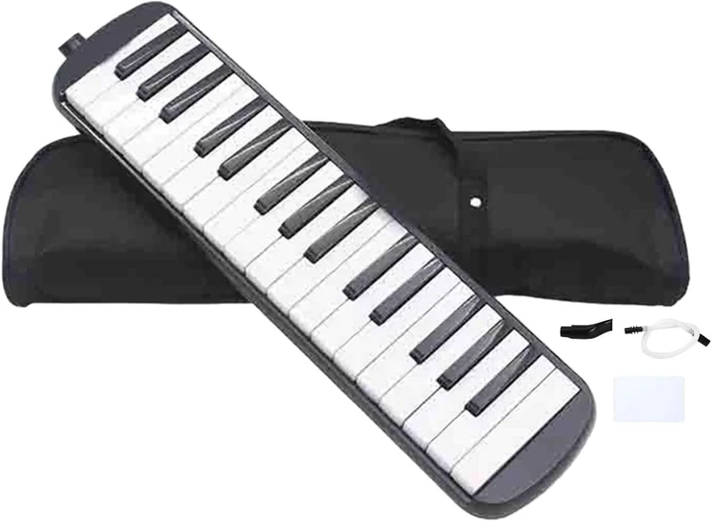 Melodica-Röhre, Melodica-Instrument für Kinder - Talk Box Instrument Air Piano Tastatur mit Doppelrö