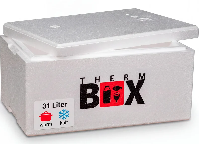 THERM BOX Modularbox 14L bis 43L Erweiterbar Verschiedene Grössen Styroporbox Kühlbox Warmhaltebox W