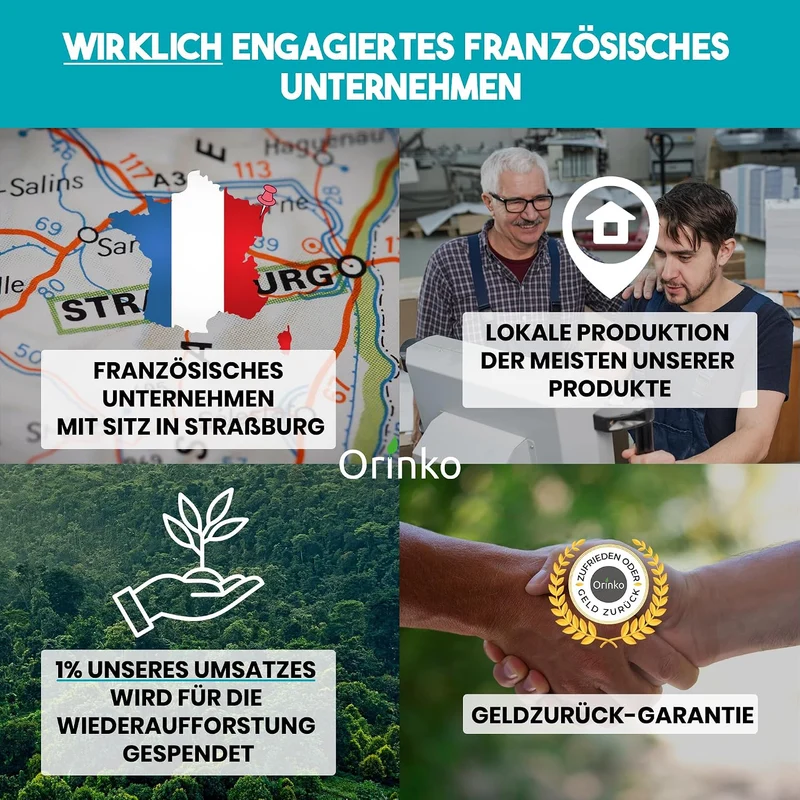 ORINKO® EM Keramikperlen Grau x150 - Wasserfilter zur Reduzierung von Kalk & Mikroorganismen - EM Ke
