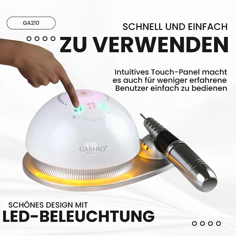 Nagelfräser für Gelnägel | Nail Drill 68W | Elektrische Nagelfeile | Maniküre Pediküre Set Elektrisc