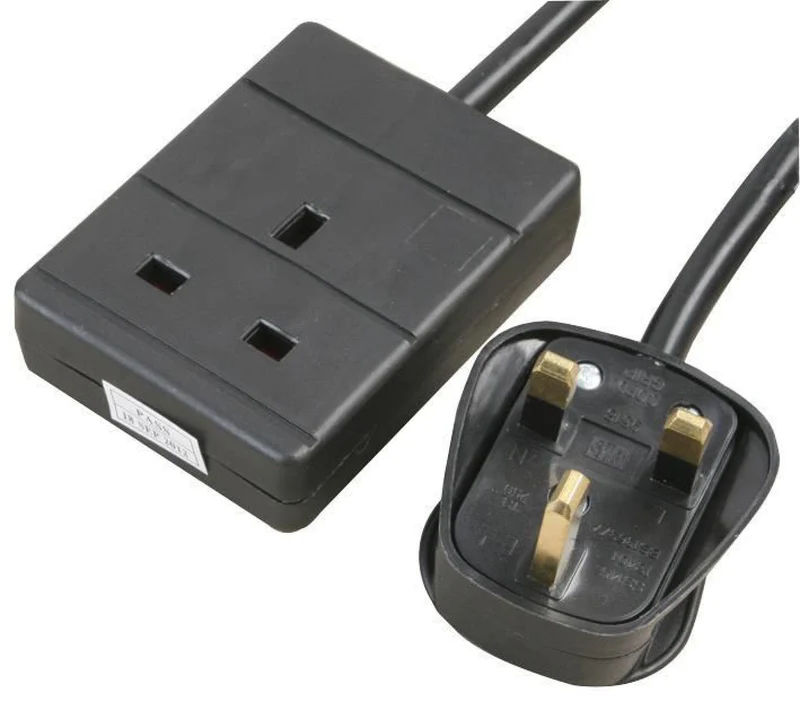 Pro Elec – Single Socket-Erweiterung, 15 m schwarz Hundeleine Leine – 9128 Schwarz 15 m