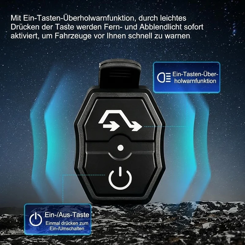 1200 Lumen Fahrradlicht vorne mit Halterung für GoPro/Fahrradcomputer, 3400mAh Akku Aufladbar Supear