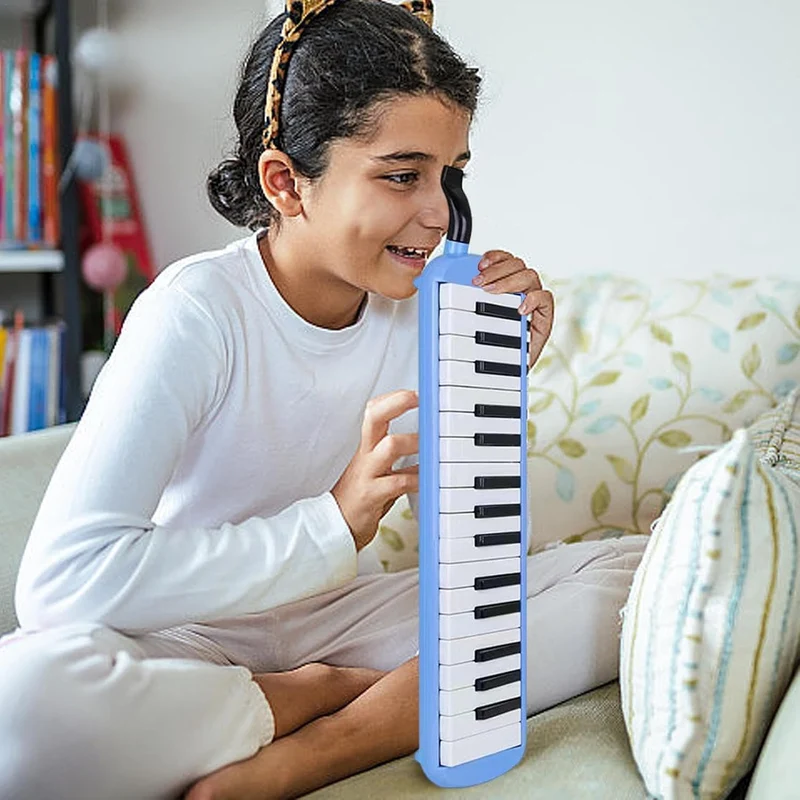 Melodica Pianica Tube, 32 Tasten Melodica | Talk Box Instrument Air Piano Tastatur mit Doppelröhren