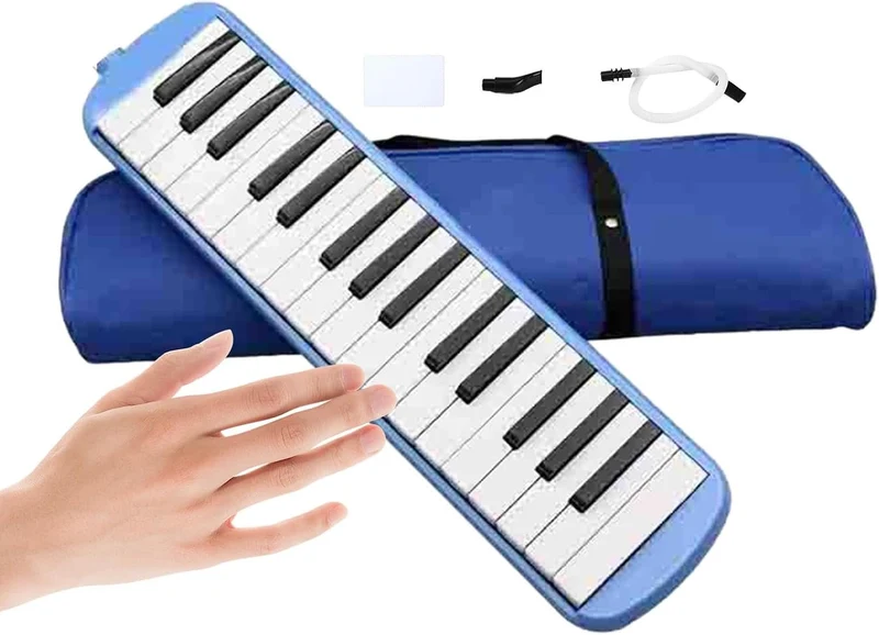 Melodica Pianica Tube, 32 Tasten Melodica | Talk Box Instrument Air Piano Tastatur mit Doppelröhren
