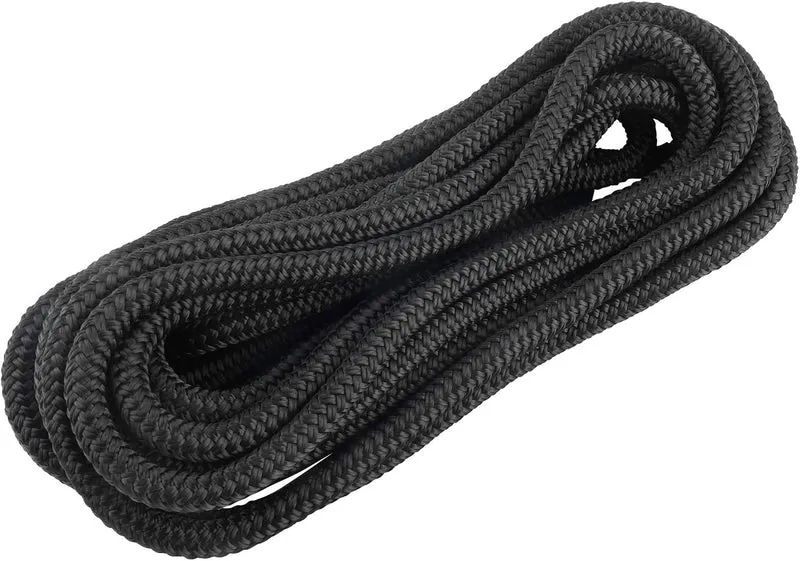 FreeTec 2tlg Boot Fenderleine Nylon Dockline Festmacherleine Fenderseil Bootsseil mit Auge 12mm Durc