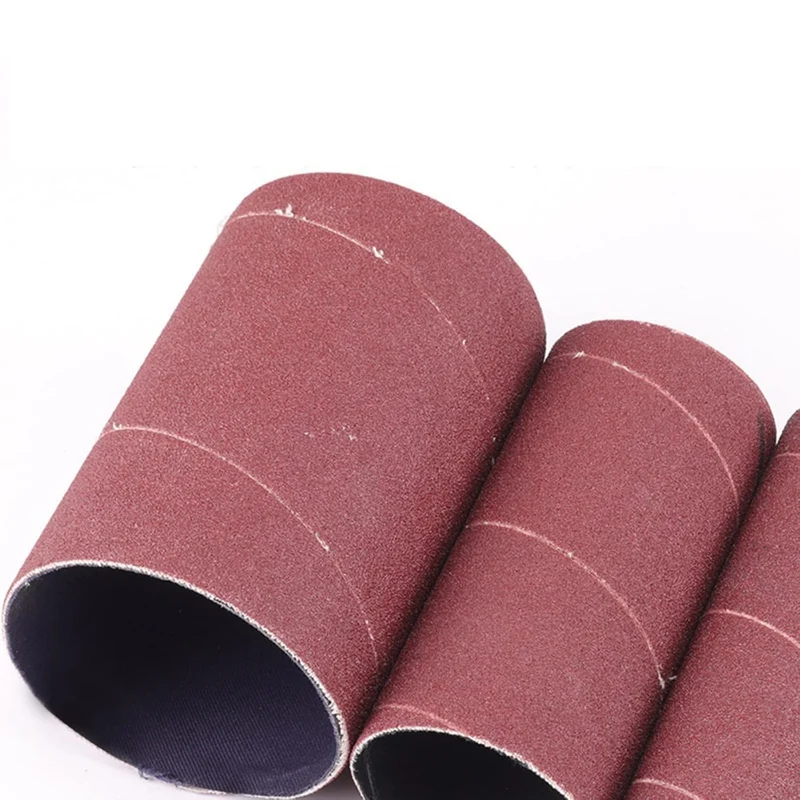 ZYWUOY 12 Stück Spindelschleiferhülsen, 11,4 cm Schleiftrommelhülsen-Set Schleifpapier Trommel Polie