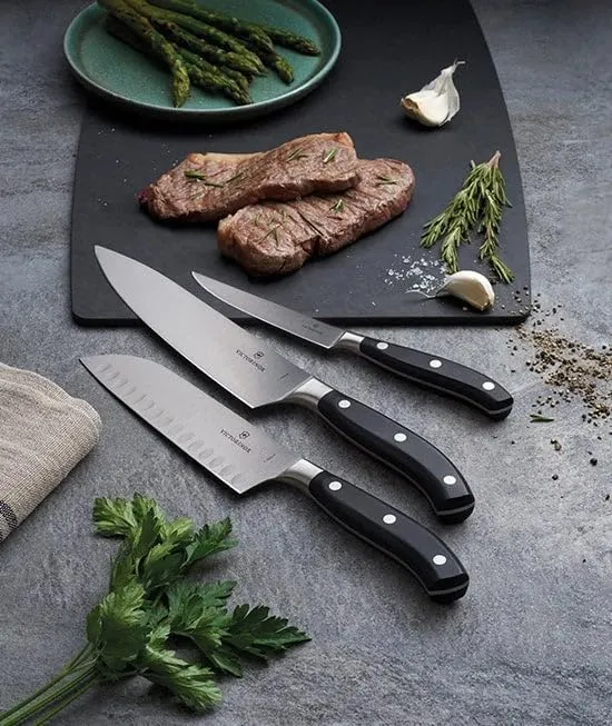 Victorinox Fibrox Küchenmesser Schlachtmesser, Extra Scharfe Klinge, Rostfreier Stahl, Spülmaschinen