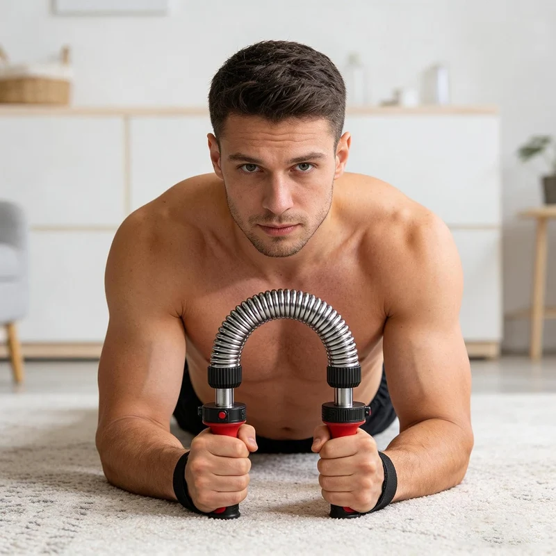 Brust- und Arm-Trainer 20-40 kg Muskelaufbaustange | Arm-Trainer Für den Aussenbereich, College, Woh