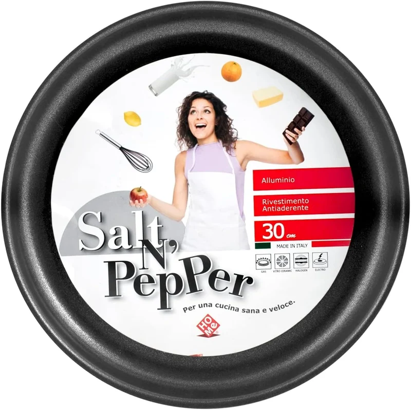 Home Salt Peper Niedrige Antihaft-Kuchenform Salzpfeffer cm 30 Gebäck, Material, Multicolor, 31.5x31