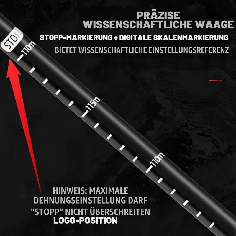 Walking Stöcke,Aluminium Teleskop Wanderstöcke,Trekkingstöcke,Damen und Herren Wanderstöcke zum Wand