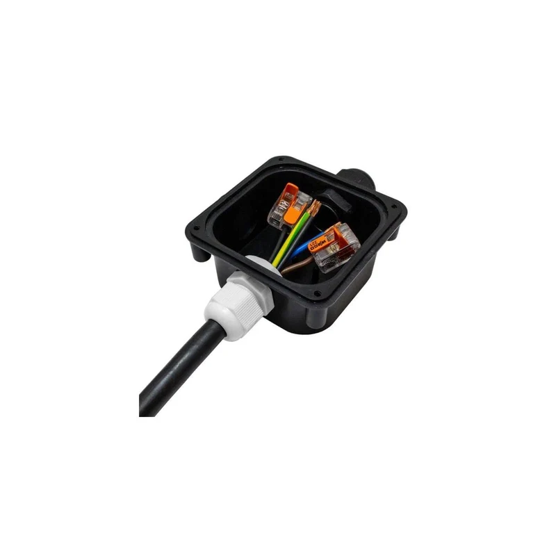 Lumonic 200x Kabelverschraubung M25 IP67 metrisch d9-17mm I Kabeldurchführung wasserdicht in grau I